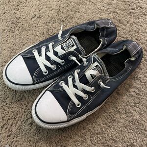 Converse Women Shoreline Sneakers in Navy and White